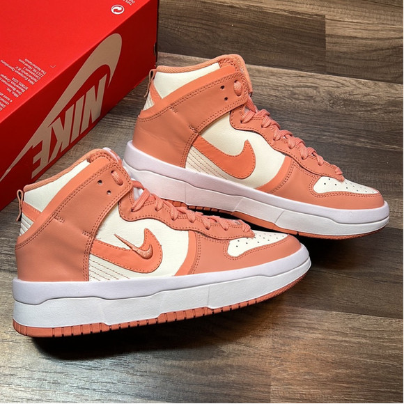 Nike Dunk High Up Crimson Bliss - Picture 4 of 9